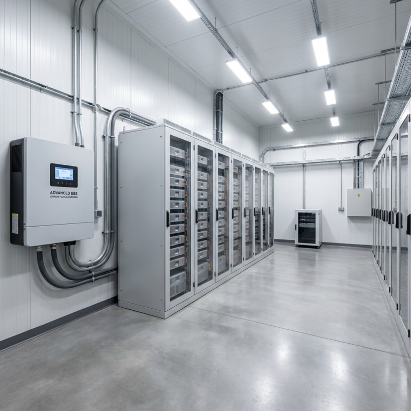 Advanced solar battery storage system ESS for commercial and industrial use in Nigeria