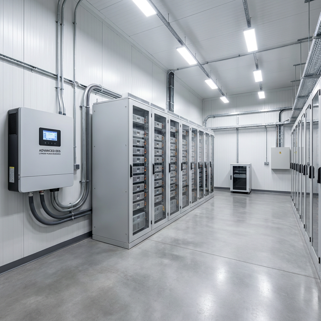Advanced solar battery storage system ESS for commercial and industrial use in Nigeria
